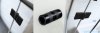 Radaway Nes 8 Black KDD B kabina walk in 90cm lewa czarny mat/szkło przejrzyste 10074090-54-01L